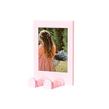 Imagem de Moldura magnética de geladeira, imãs de geladeira de processo 3D, molduras de mesa para Fujifilm Instax Mini 12 11 99 90 40 41 9 8 EVO LiPlay filmes de 5 x 7 cm, mini molduras para fotos de 54 x 86 mm