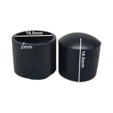 Imagem de Protetor De Pé De Cadeira Redondo De Borracha Antiderrapante Silencios