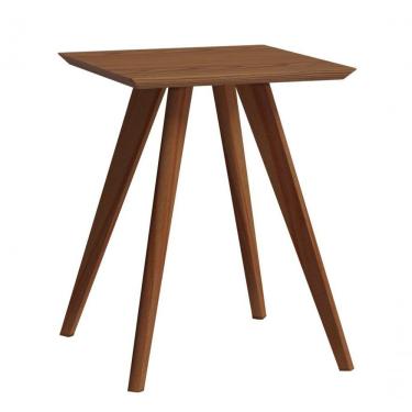 Imagem de Mesa Lateral Classic Quadrada Freijó - Imcal Móveis