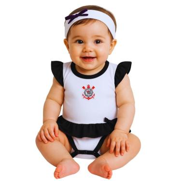 Imagem de Body Vestido Corinthians Com e Tiara Oficial