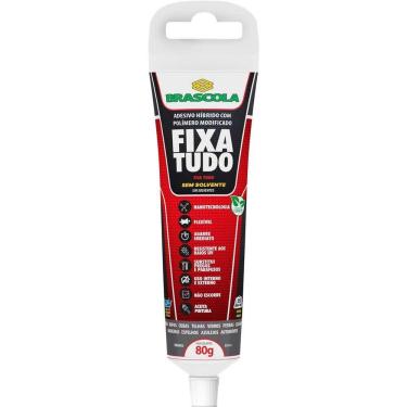 Imagem de Adesivo Fixa Tudo Híbrido, 80 G, 3060034 Brascola Ostenvonder