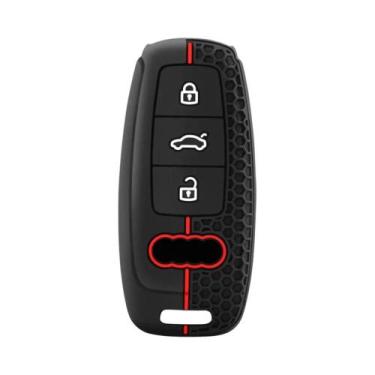 Imagem de Capa Protetora Para Chave De Carro Audi Para A1 A2 A3 A4 A5 A6 A7 A8 Q