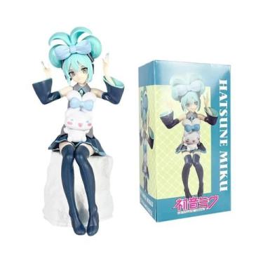 Imagem de Figura De PVC Anime Hatsune Miku Cinnamoroll Fairy Mirror Sleeping Bea