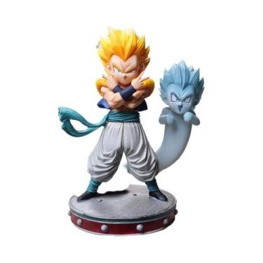 Imagem de Figura De Ação Dragon Ball Z Gotenks De 25cm Com Luz Noturna Fantasma,