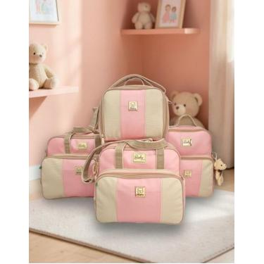 Imagem de Kit Bolsas Maternidade Completo Bebê Enxoval + Trocador Miellu - Linha