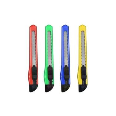 Imagem de Kit 2 Estiletes Brasfort com Lâmina Estreita 9mm 8285
