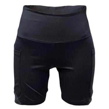 Imagem de Bermuda Elite Feminina Preto Bolso Lateral-Feminino