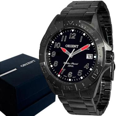 Imagem de Relógio Orient Masculino Preto 1 Ano De Garantia Original