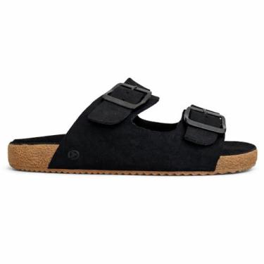 Imagem de Sandália Masculina Rota Shoes Ibiza  Couro Legítimo Anatômica Estilo C