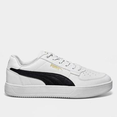 Imagem de Tênis Puma Caven 2.0 Bdp Masculino, Branco, Dourado, 41