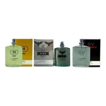 Imagem de 3 Perfumes Masculino importado otima Fixaçao Revenda Atacado BIRD BLAC