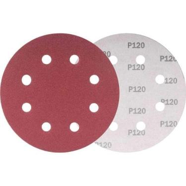 Imagem de Disco De Lixa Com Costado Em Pluma 180 Mm, Grão 120, Para A Lixadeira 