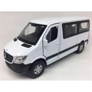 Imagem de Mercedes Benz Sprinter Traveliner Branca 1:38 - Welly