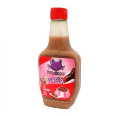 Imagem de Molho Petty&Gatô Sabor Carne para Gatos 250g - PETTY & GATO