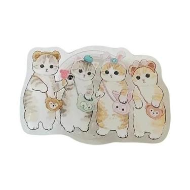 Imagem de Suporte De Telefone Acrílico Y2K Griptok Com Design De Gato E Panda Fo