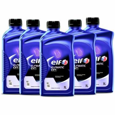 Imagem de Kit 5 Óleo Transmissão Automática CVT Sintético Elfmatic