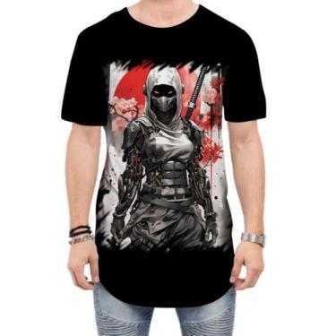 Imagem de Camiseta Longline Ciborgue Ninja Robô Espreita 14 - Kasubeck Store®, G