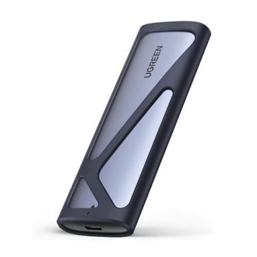 Imagem de Case para ssd m.2 externo tipo c para nvme cinza cm400 ugreen - 90264