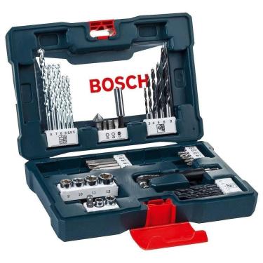 Imagem de Estojo De Brocas E Pontas Bits Kit Com 41 Peças V-line Bosch