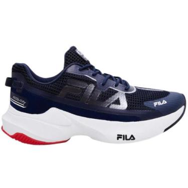 Imagem de Tênis Fila Recovery Masculino - Marinho/Grafite/verm 39, 39