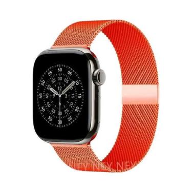 Imagem de Pulseira Milanese Loop Para Apple Watch S11 10 42mm 46mm, Compatível C
