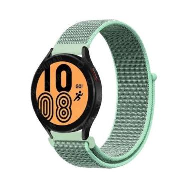 Imagem de Pulseira De Nylon 20mm/22mm Para Samsung Galaxy Watch GT Huawei Watch 