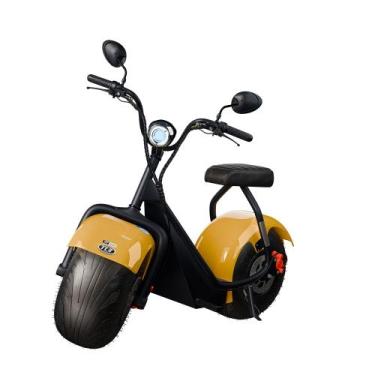 Imagem de Scooter Elétrica Tui 1000w Amarela Autonomia 60km