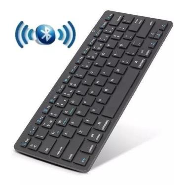 Imagem de eclado Bluetooth compatível com Galaxy Tab A9, Redmi Pad SE, iPad Pro 