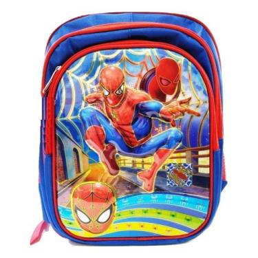 Imagem de Mochila escolar Homem Aranha 41 cm - sun, Aranha, A mascara