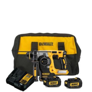 Imagem de Martelete Perfurador Rompedor Sds Plus Dch273 + 2 Baterias 3ah Dewalt