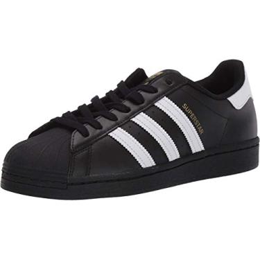 Imagem de adidas Originals Tênis Superstar Masculino, Preto/branco/preto, 13