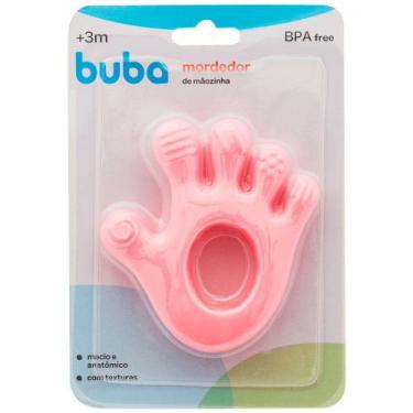 Imagem de Mordedor de Mãozinha Buba Rosa