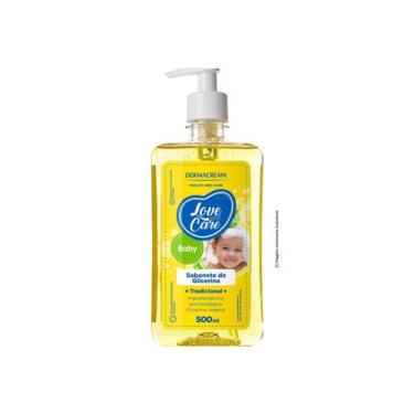 Imagem de Sabonete Líquido Infantil Dermacream Love Care Baby Glicerina 500ml - 
