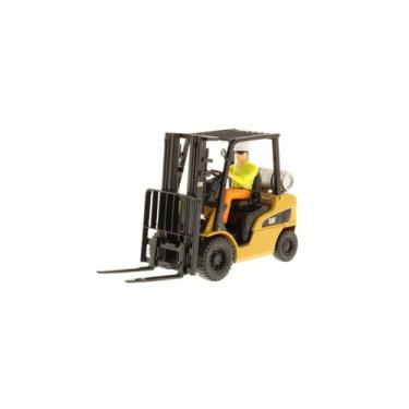 Imagem de Miniatura Empilhadeira Cat P5000 1/25 Detalhada - Colecionavel, Amarel