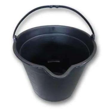 Imagem de Balde de plastico preto zumblick - 12 litros - GERAL