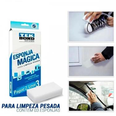 Imagem de Esponja Magica Tekbond Leve 3 Pague 2
