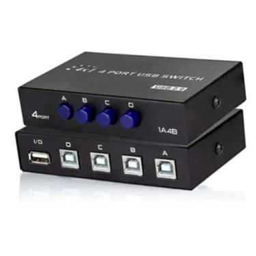 Imagem de Hub Switch USB 4 Portas Tipo B 1 Usb A KNUP - KP-SW102