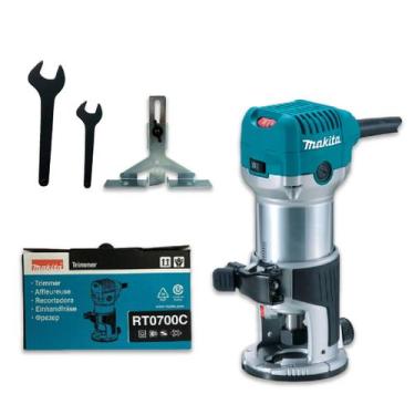 Imagem de Tupia Eletrônica Makita RT0700C 6mm 710W 110V