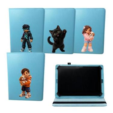Imagem de Capa Personalizado Personagem e Nome Infantil p/ Tablet de 10 a 10.5 P