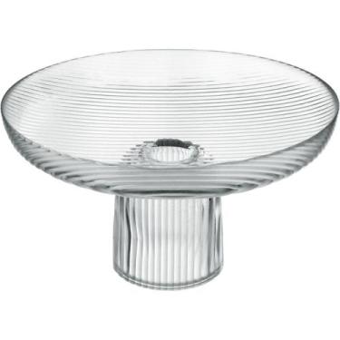 Imagem de Centro de Mesa Home&Co 17x30cm Vidro Transparente Decoração para Casa 