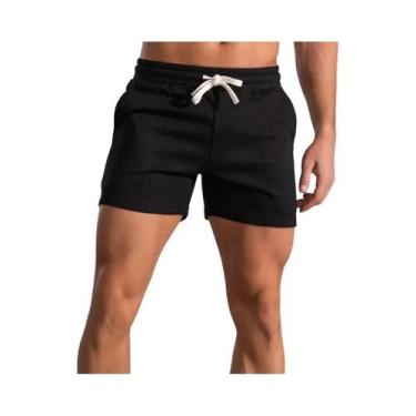 Imagem de Shorts Esportivos Casuais Masculinos De Verão Respiráveis Em Cores Sól