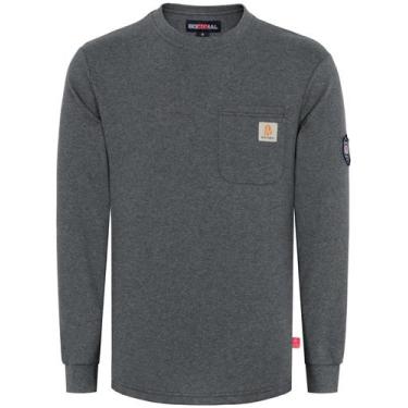 Imagem de Camisa Masculina FR BOCOMAL 7 oz Pesada Resistente à Chama
