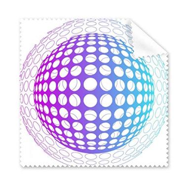 Imagem de Pano de limpeza pontilhado cercado para limpar a tela do telefone, 5 peças