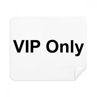 Imagem de Pano de limpeza VIP Only Black Symbol Pattern Cleaner, 2 peças, tecido de camurça