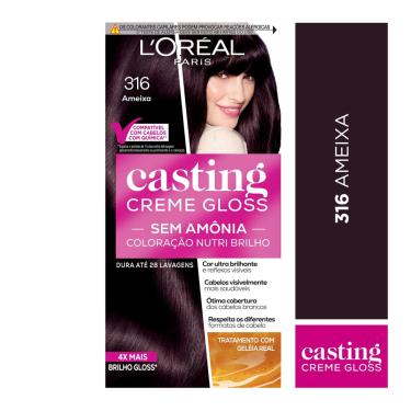 Imagem de Tinta de Cabelo Casting Creme Gloss de L’Oréal Paris 316 Ameixa 246g 1 Unidade