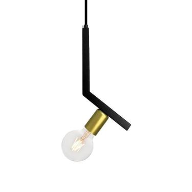 Imagem de Lustre Pendente Lumix LN1004 Preto E27 Bivolt