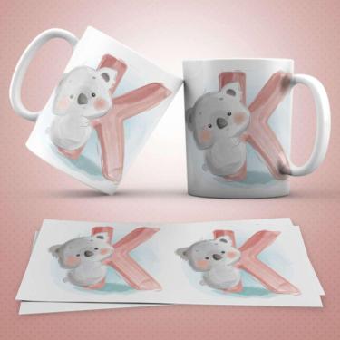 Imagem de Caneca Personalizada Infantil Letra K