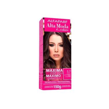 Imagem de Tintura Alta Moda 5.7 Castanho Luminoso Medio 150G