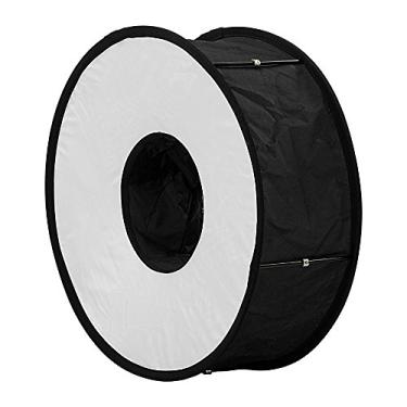 Imagem de Softbox Estilo Anel Fotodiox 45cm Compatível com Unidades de Flash Hot Shoe - Dobrável Rápido