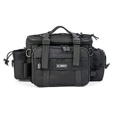 Imagem de Mibee Sacola de pesca multifuncional Saco de ombro único Saco de ombro Crossbody Bolsa de cintura Peças de pesca Tackle Gear Utility Storage Bag